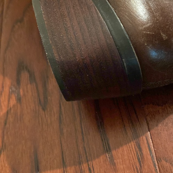 Womens Vince Camuto size 8 , intentional burnished Boot, Cognac color - Picture 5 of 12